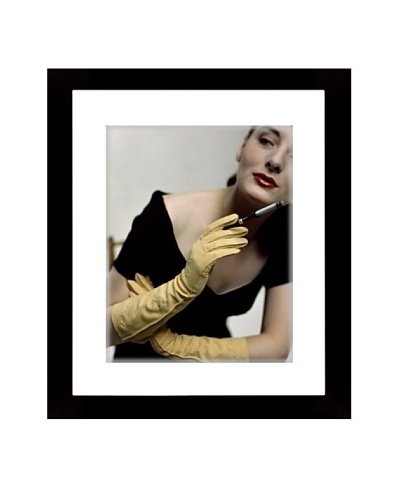 Condé Nast Glamour Doeskin Gloves & Cigarette Holder 18 x 12