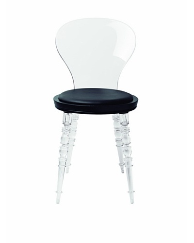 Control Brand Johan Side Chair, Clear