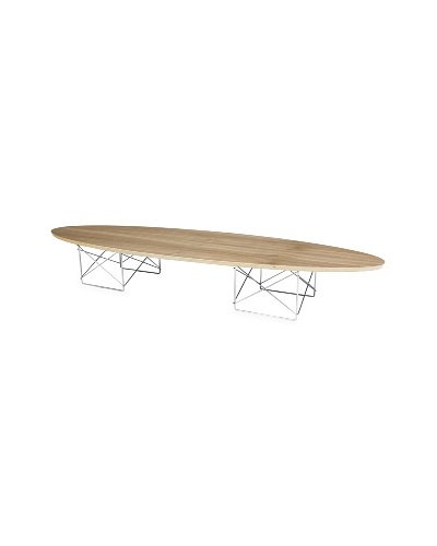 Control Brand Elliptical Coffee Table, Walnut