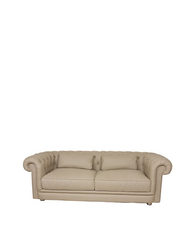 Control Brand Chesterfield-Lux Sofa, Beige