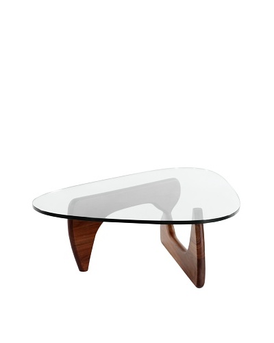 Control Brand Noguchi-Style Coffee Table, Walnut