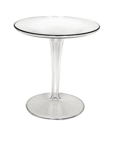 Control Brand Space Tulip Side Table, Clear