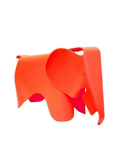 Control Brand Mid Century-Inspired Elephant Room Accent, Red