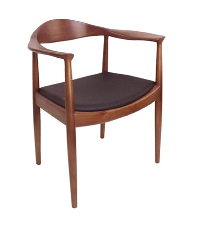 Control Brand DC-604-BROWN The Kennedy Chair In Walnut Finish – Solid Ash Timber