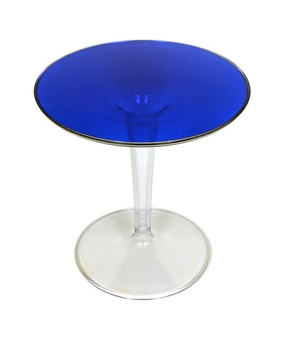 Control Brand Space Tulip Side Table, Blue