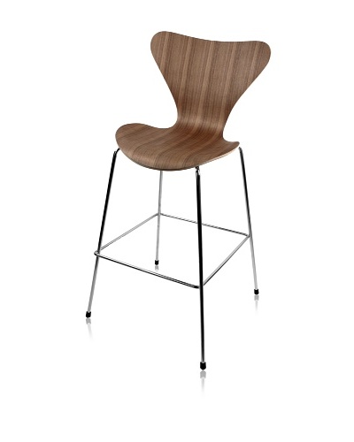 Control Brand Monroe Bar Stool, Walnut