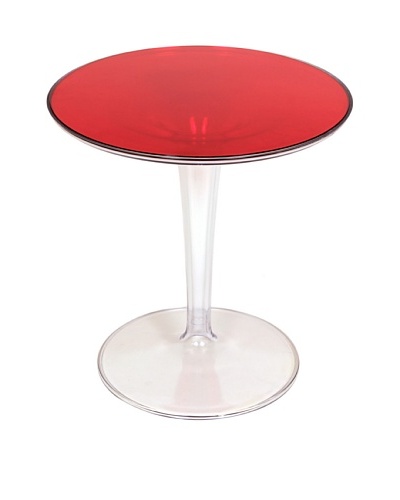 Control Brand Space Tulip Side Table, Red
