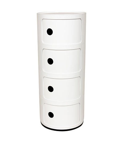 Control Brand The Compo Mini Storage Chest, White