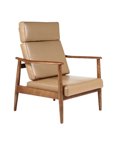 Control Brand Aalborg High-Back Chair, Brown