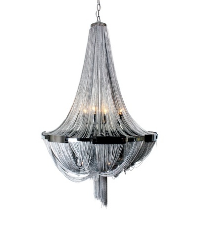 Control Brand Scarlett Chandelier, Chrome