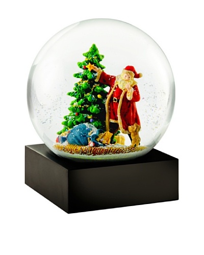 CoolSnowGlobes Santa’s Puppy Snow Globe