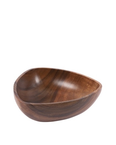 Core Acacia Large Three-Point Bowl