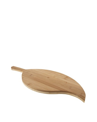 Core Bamboo Tree Leaf Design Dark/Light Bamboo Cutting Board