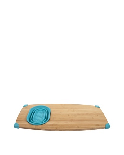 Core Bamboo Corner-Grip Over-the-Sink Cutting Board