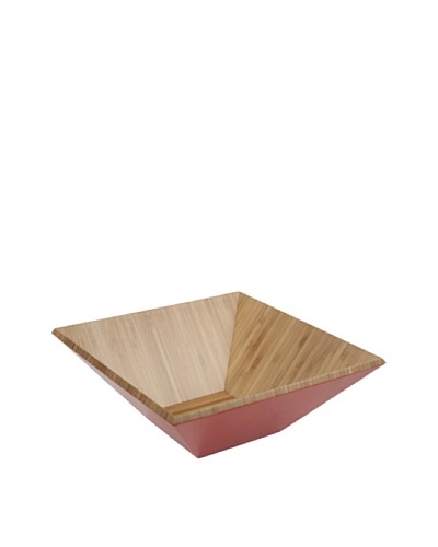 Core Bamboo Matte-Finish Square Bamboo Bowl