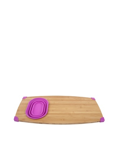 Core Bamboo Corner-Grip Over-the-Sink Cutting Board