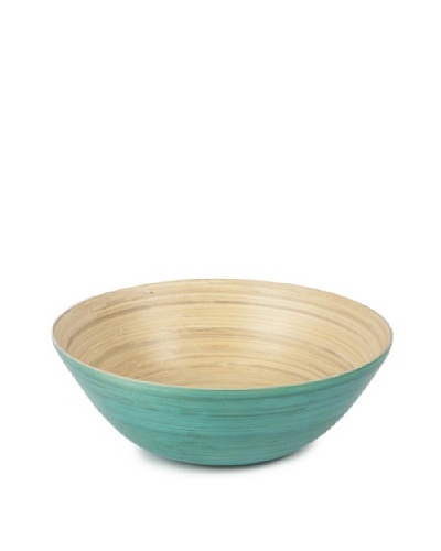 Core Bamboo Modern Round Bowl Extra Large in Teal