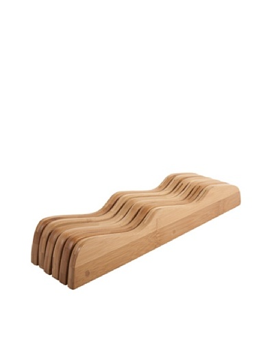 Core Bamboo Classic In-Drawer Knife Block