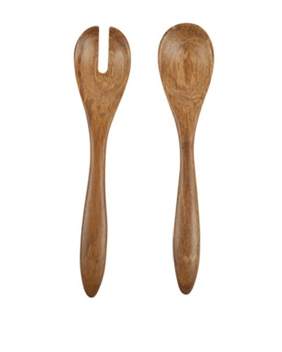 Core Bamboo Crushed Bamboo Serving Set, Dark