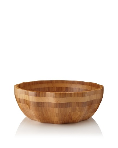 Core Bamboo Scalloped Bowl, Large