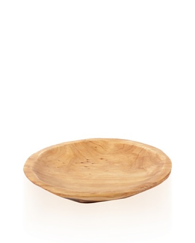 Core Root Crafts Round Carved Platter
