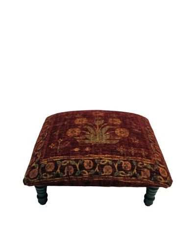 Corona Décor Co. Flora Spice Footstool