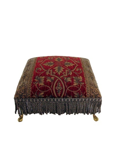 Corona Décor Co. Bararami Red footstool