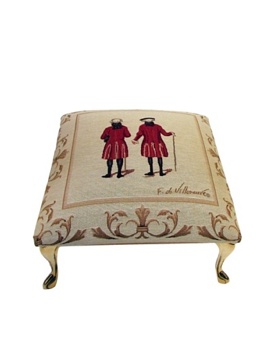 Corona Décor Co. Red Coats II Footstool