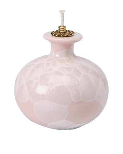 Cosmos Fine Porcelain Oil Lamp, Pink