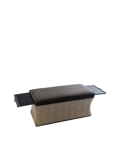 COUEF Ray Bench, Salem/Espresso Gab/Taupe Stingray