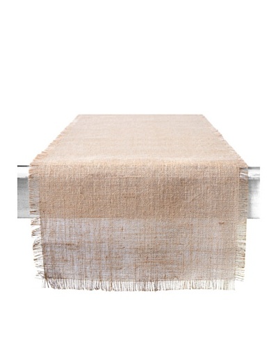 Couleur Nature Burlap 90″Runner, Natural