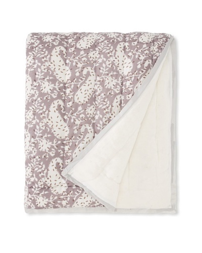Couleur Nature Paisley Quilt [Grey Paisley]