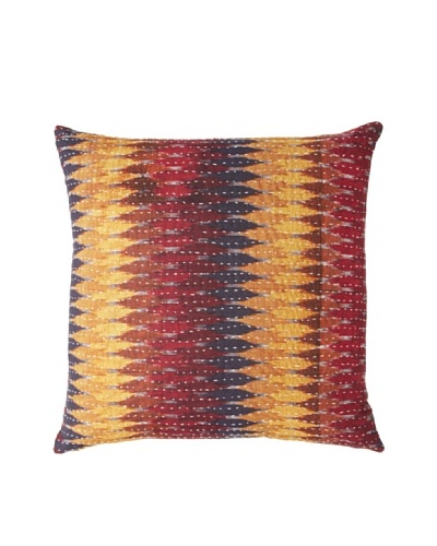 Couleur Nature Ikhat Kantha Pillow, GoldenAs You See