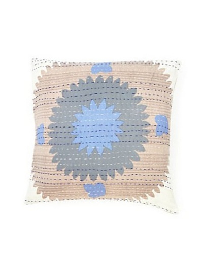 Couleur Nature Suzzani Kantha Sham, 20 x 20