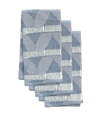 Couleur Nature Set of 3 Aero Tea Towels, Grey