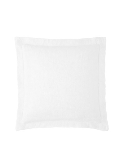 Coyuchi Ruched Muslin Sham [White]