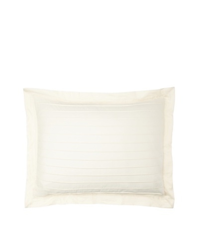 Coyuchi Pleated Sateen Pillow Sham [Ivory]