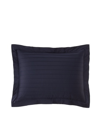 Coyuchi Pleated Sateen Sham [Indigo]