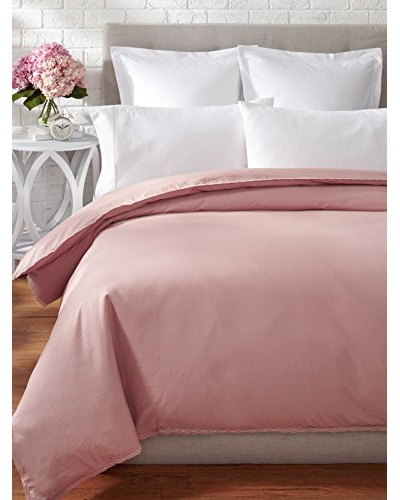 Coyuchi Lace 220 Percale Duvet Cover