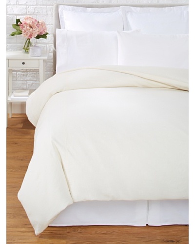 Coyuchi Seersucker Duvet Cover [Ivory]