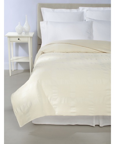 Coyuchi Lattice Coverlet [Ivory]