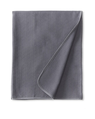 Coyuchi Subtle Diamond Matelassé Throw