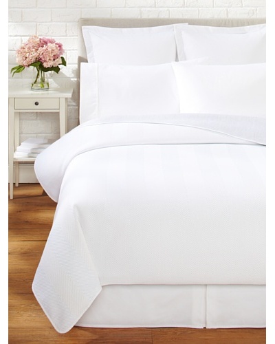 Coyuchi Herringbone Matelasse Coverlet