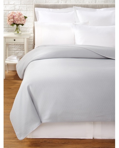 Coyuchi Subtle Diamond Matelasse Coverlet