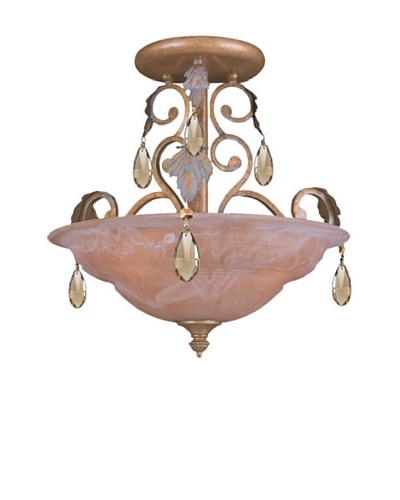 Gold Coast Lighting Regal Semi Flush Mount