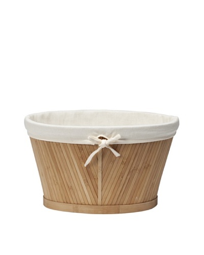 Creative Bath Small Oval Storage Basket, Natural