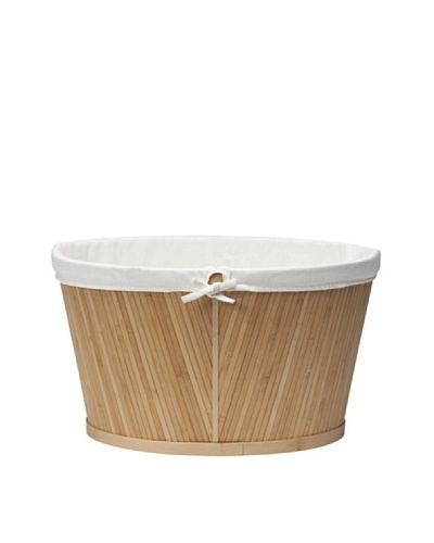 Creative Bath Large Oval Storage Basket, Natural