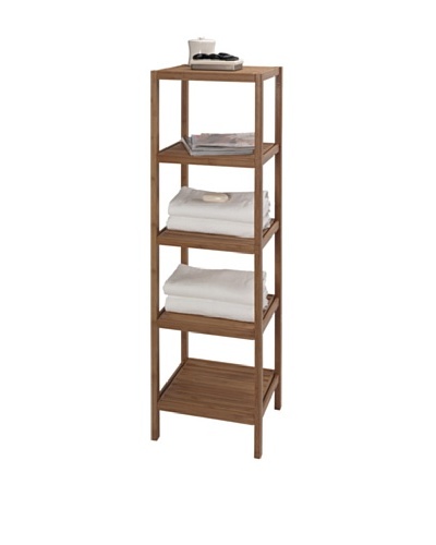 Creative Bath 5-Shelf Tower, Natural