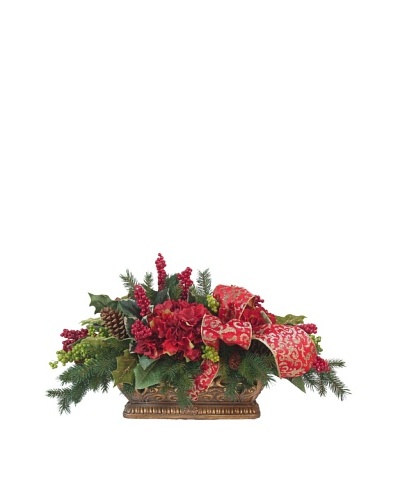 Creative Displays Pinecone & Berry Filagree Pot