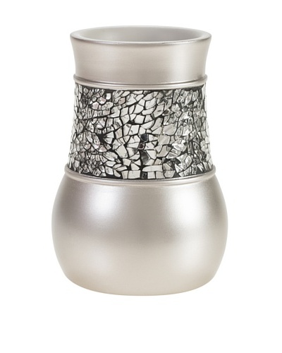 Creative Scents Brushed Nickel Tumbler, Silver